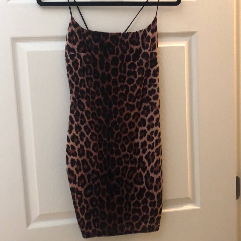 Nasty Gal Cheetah Dress